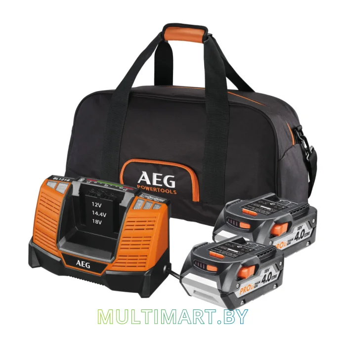 Аккумулятор AEG Powertools SET LL1840BL (2) 